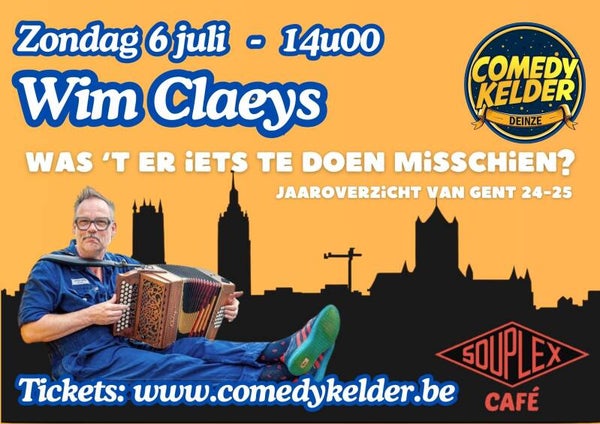 Wim Claeys Matinée - Zondag 06 juli