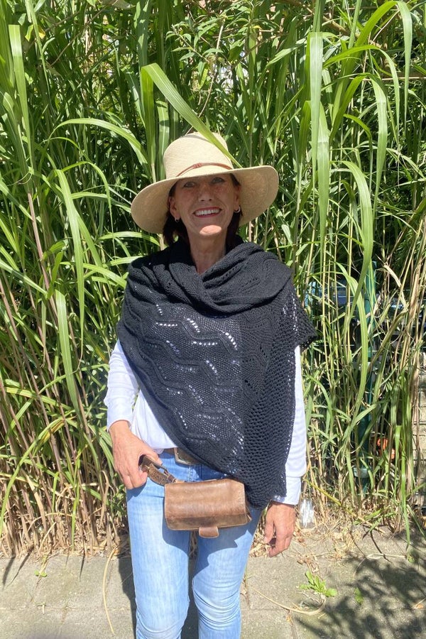 Shawl Milou Zwart