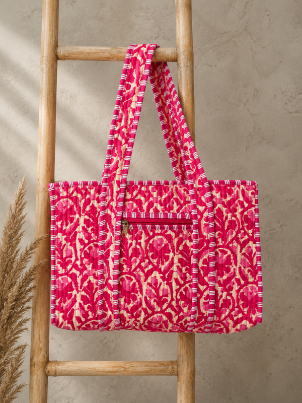 Shopper Medium – Pink Blossom