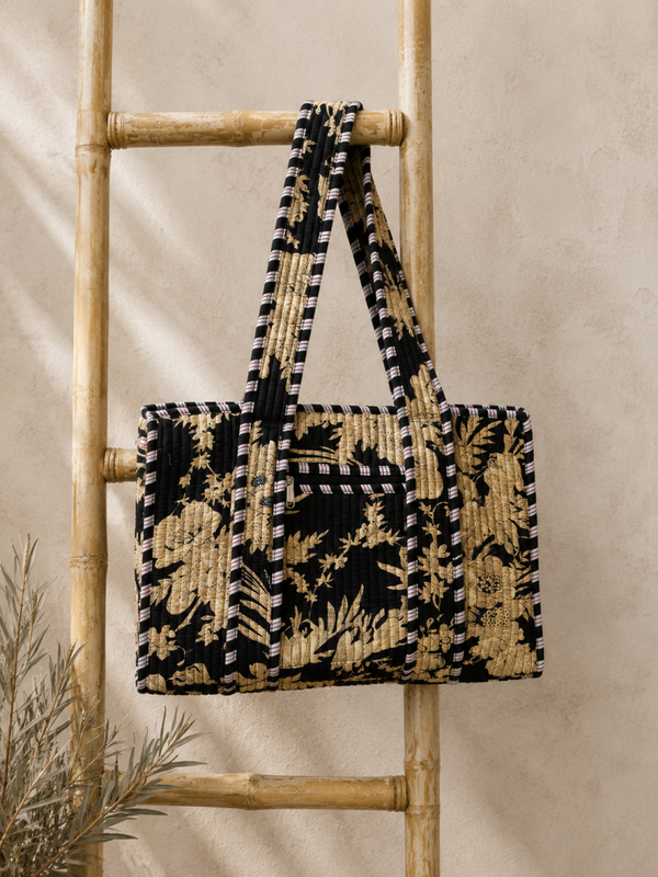 Shopper Medium – Midnight Bloom