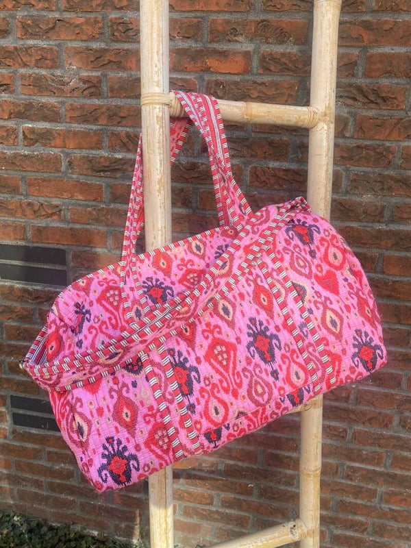 Weekendtas Art Pink