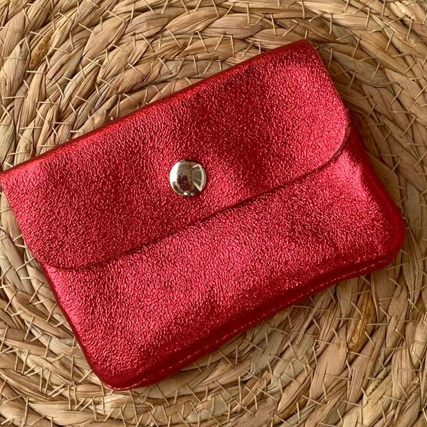 Portemonnee Loulou Rood