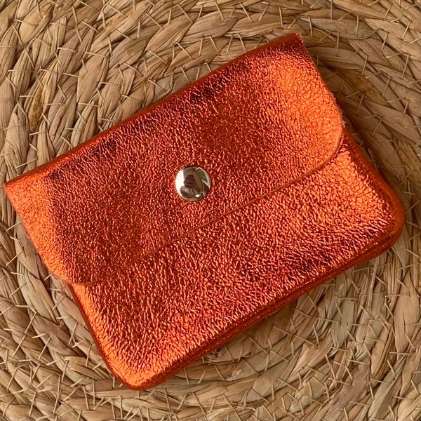 Portemonnee Loulou Oranje