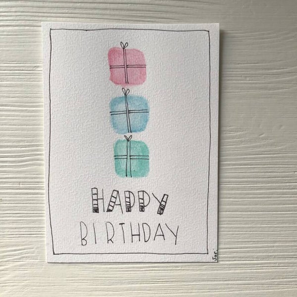 Happy birthday cadeautjes