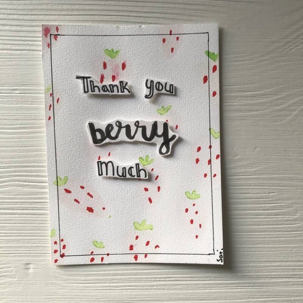 Thank you berry much