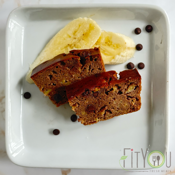 Banana Almond Chocolate Chips Cake
