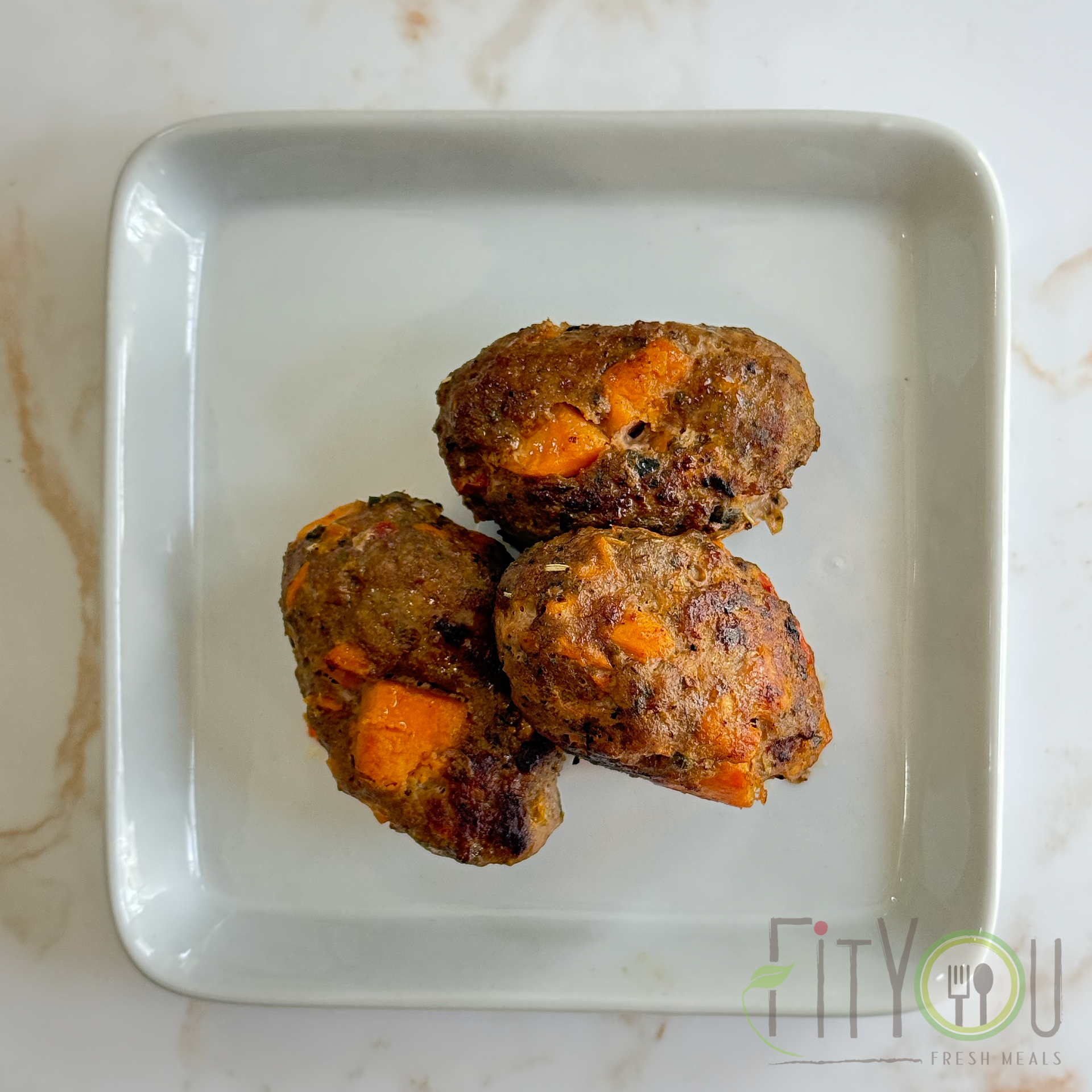 Sweet Potato Turkey Meatloaves