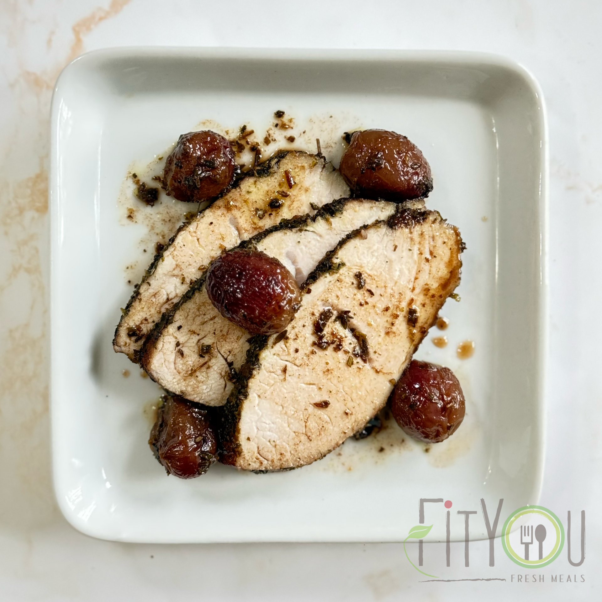 Balsamic Grape Turkey Breast