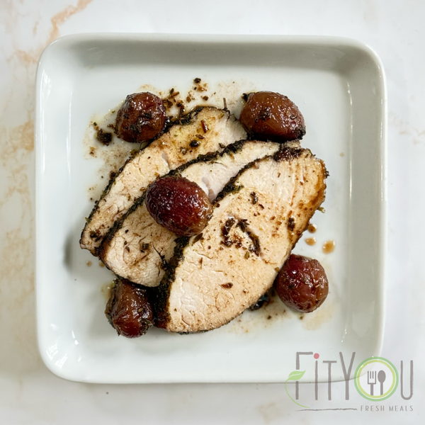 Balsamic Grape Turkey Breast