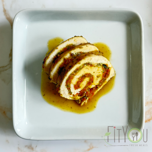 Carrots & Zucchini Chicken Roll-Ups