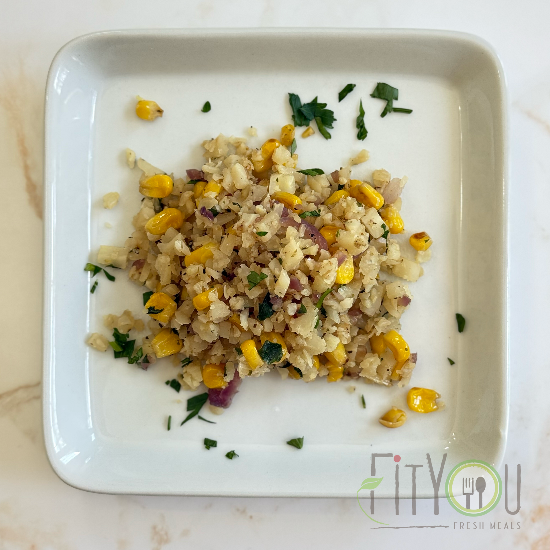 Cauliflower Rice & Corn
