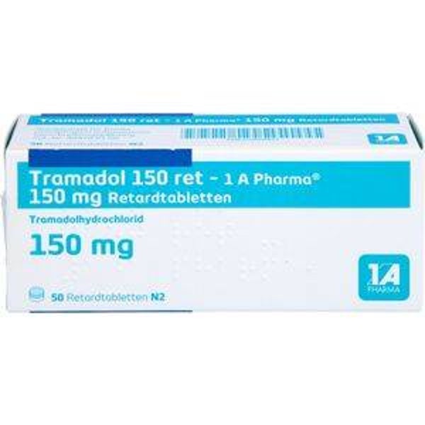 TRAMADOL 150 ret-1A Pharma Extended-release tablets 50 St