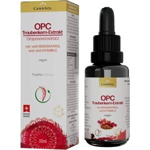 CANNSOL OPC with Resveratrol + Vitamin C Drops for intake 30 ml