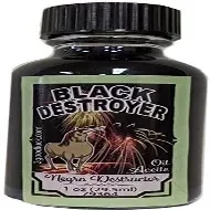 Black Destroyer - Spiritual Oil for Magic and Rituals. Aceite Espiritual Negro Destructor - Rituales Y Magia.