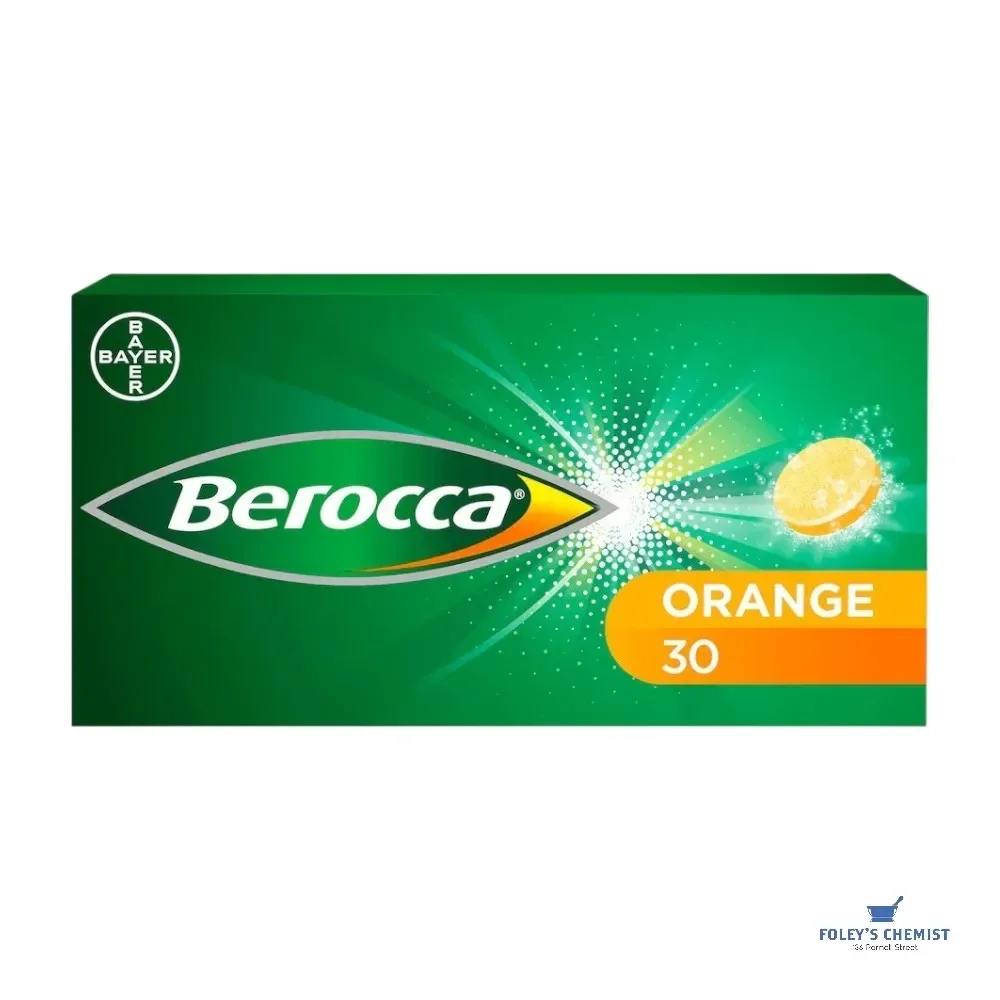 Berocca Effervescent Tablets – Orange (30)