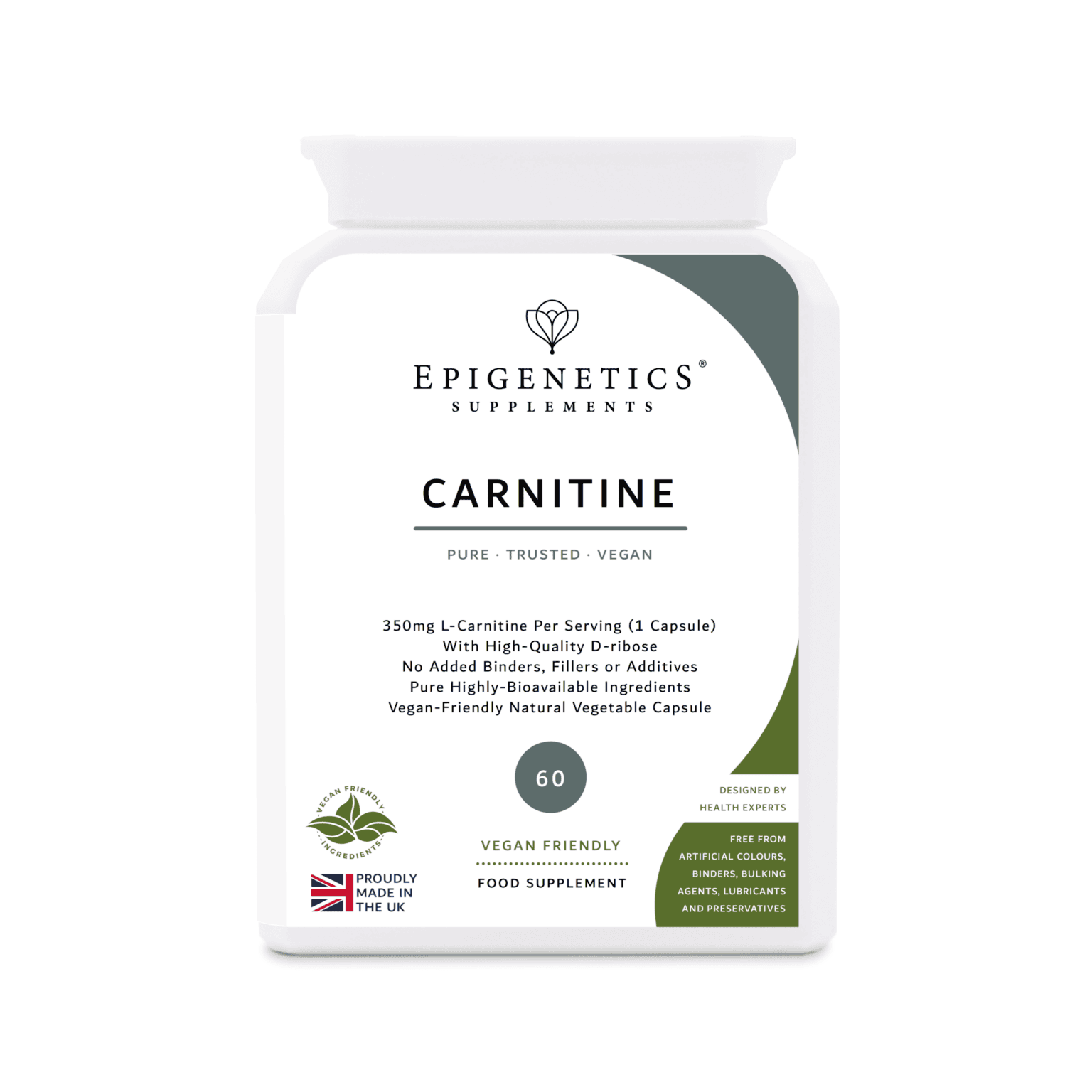 Carnitine pack of 60 capsules