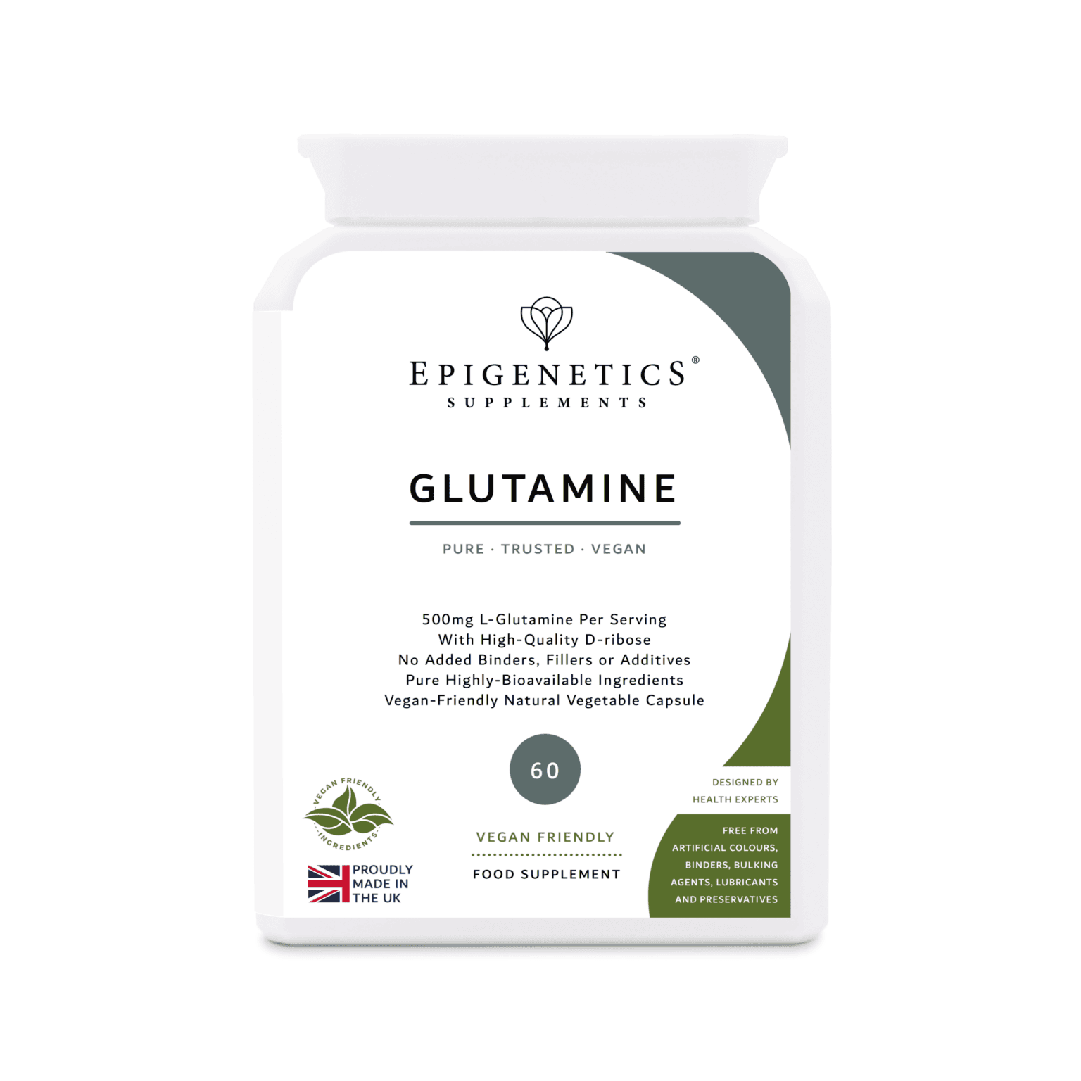 Glutamine pack of 60 capsules