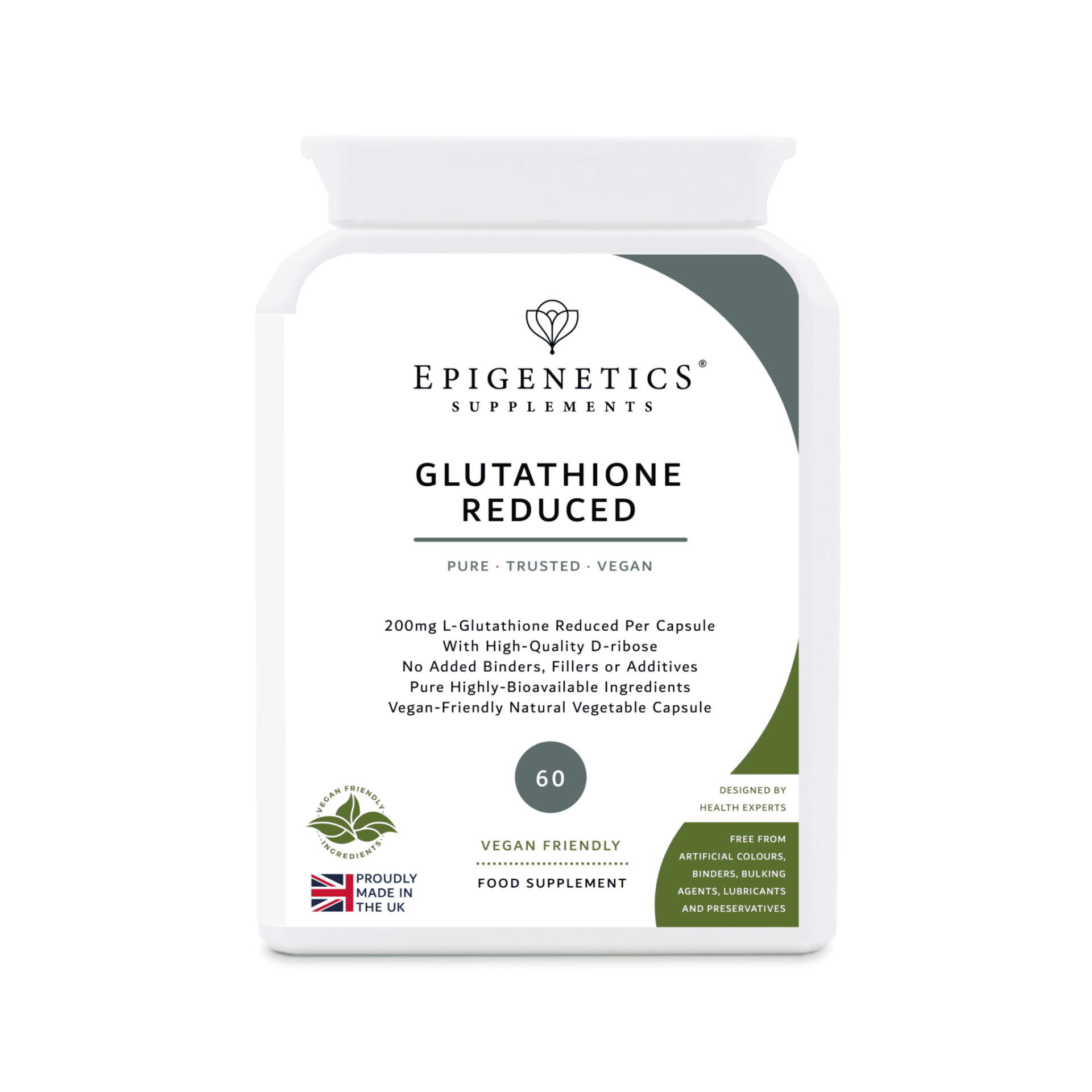 Glutathione Reduced pack of 60 capsules