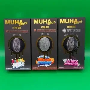 Muha Meds Live Resin X Melted Diamonds 3.5G Disposables