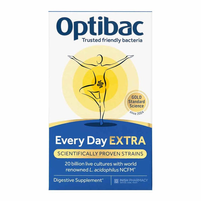 OptiBac Probiotics For Every Day Extra Strength 90 Capsules