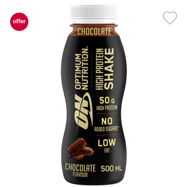 Optimum Nutrition Protein Shake Chocolate 500ml