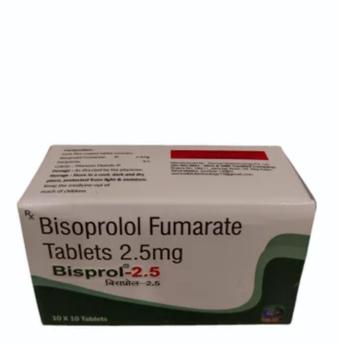 Bisoprolol 2.5mg Tablets