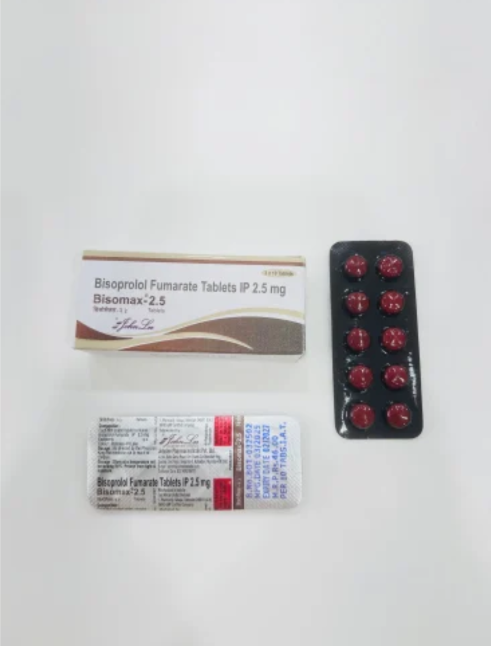 Bisoprolol Fumarate Tablets 2.5mg (30 Tablets)