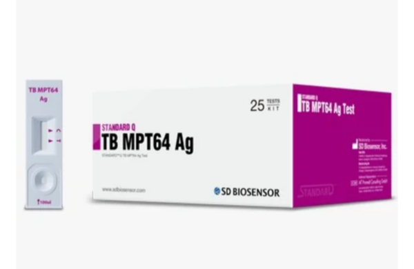 Mycobacterium Tuberculosis SD Bionenson Standard Q Mpt 64 Ag Test Kit, 25 Tests