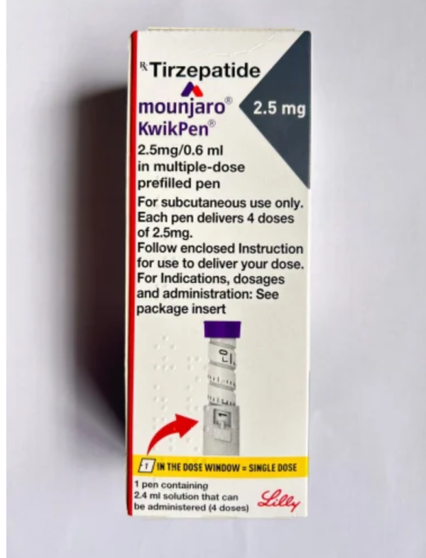 2.5mg Mounjaro Kwikpen Tirzepatide Injection
