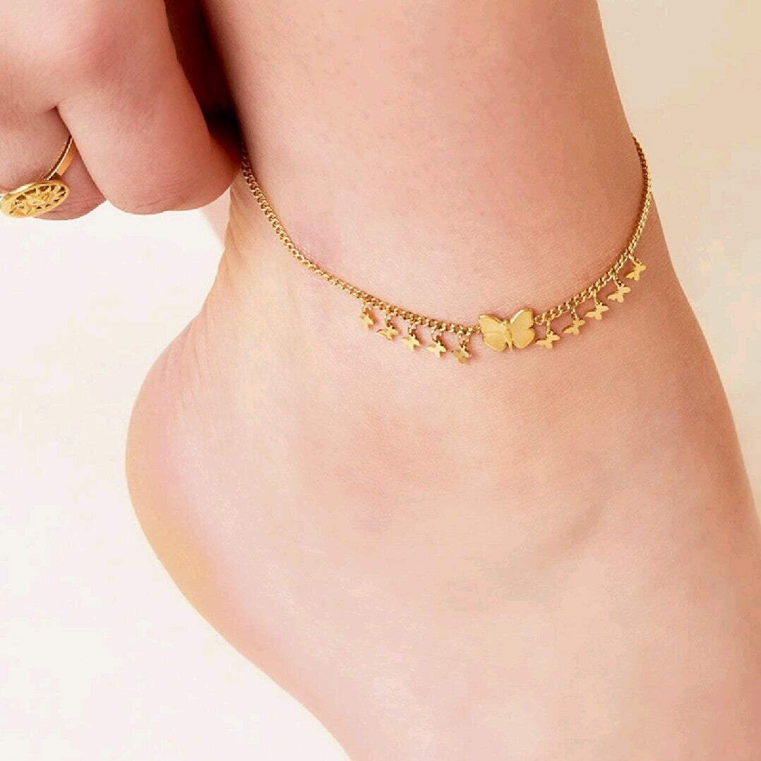 Enkelbandje Butterfly