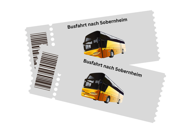 Bustickets für Fahrt zum Pokalfinale nach Sobernheim
