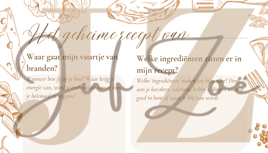 Geheime recept Startgesprekken