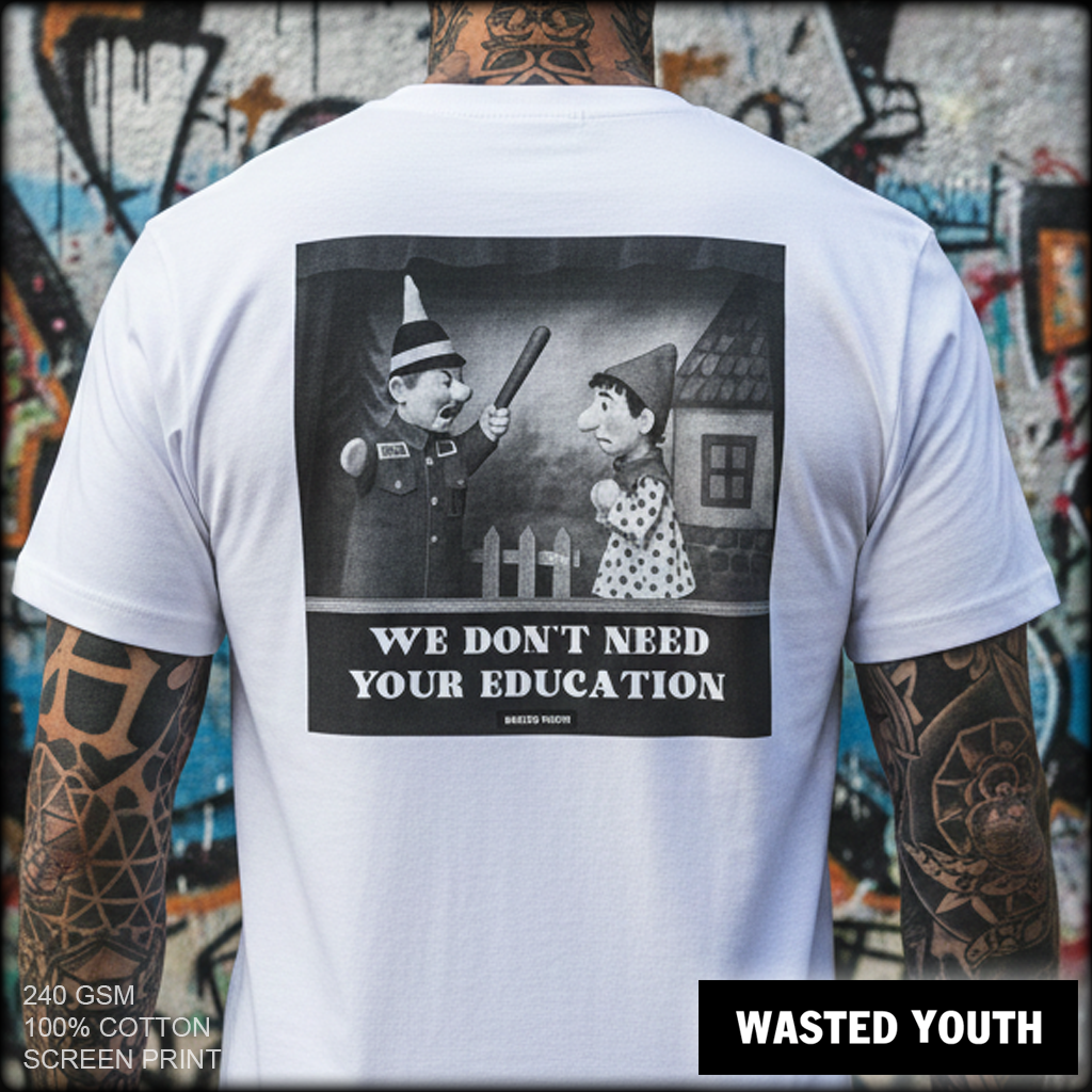 Education I Shirt white