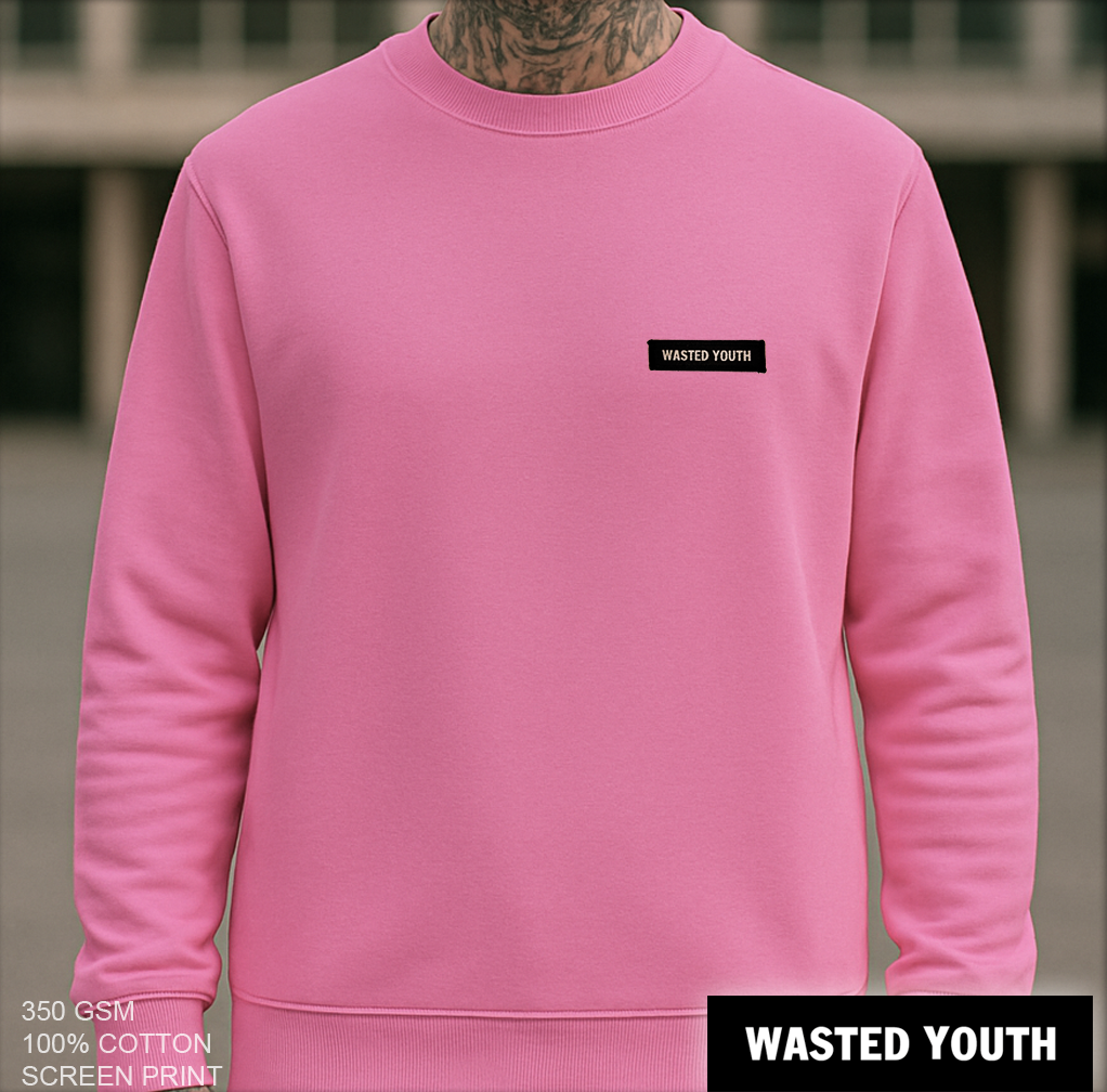 Logo Patch I Sweater pink