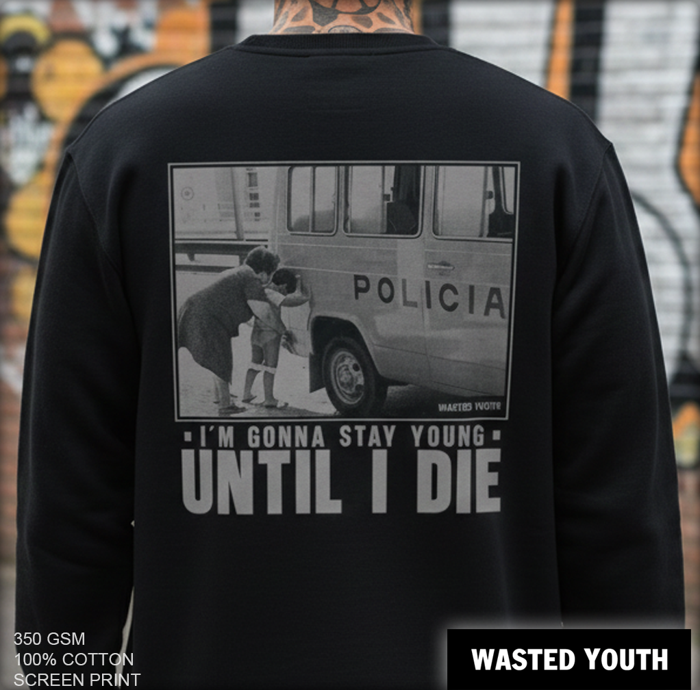 Young Until I Die I Sweater