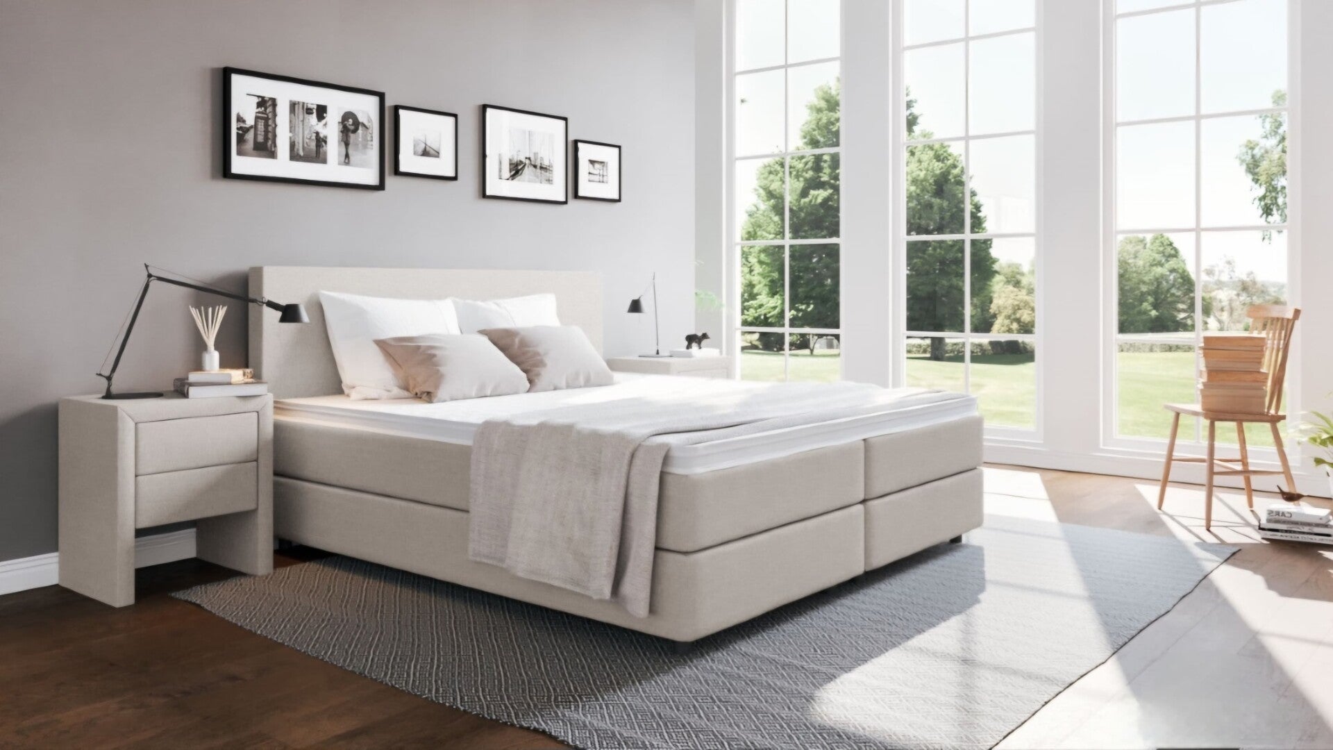 Boxspring Brussel | Incl traagschuim topper