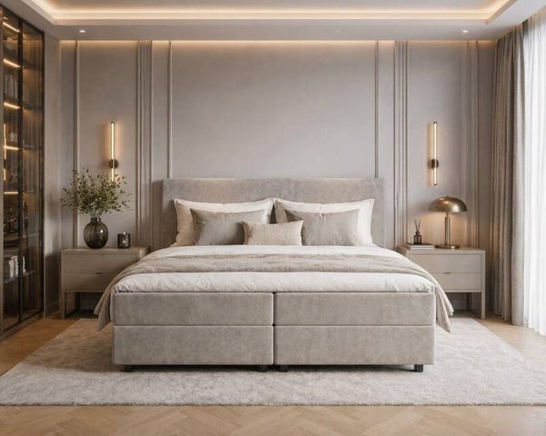 Boxspring Roma velvet | Met gratis topper