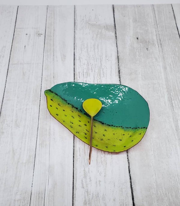 Pear Salt Cellar w/spoon