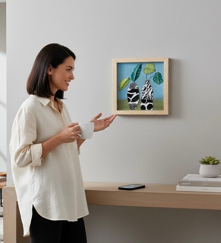 Stiill Life Double Vase