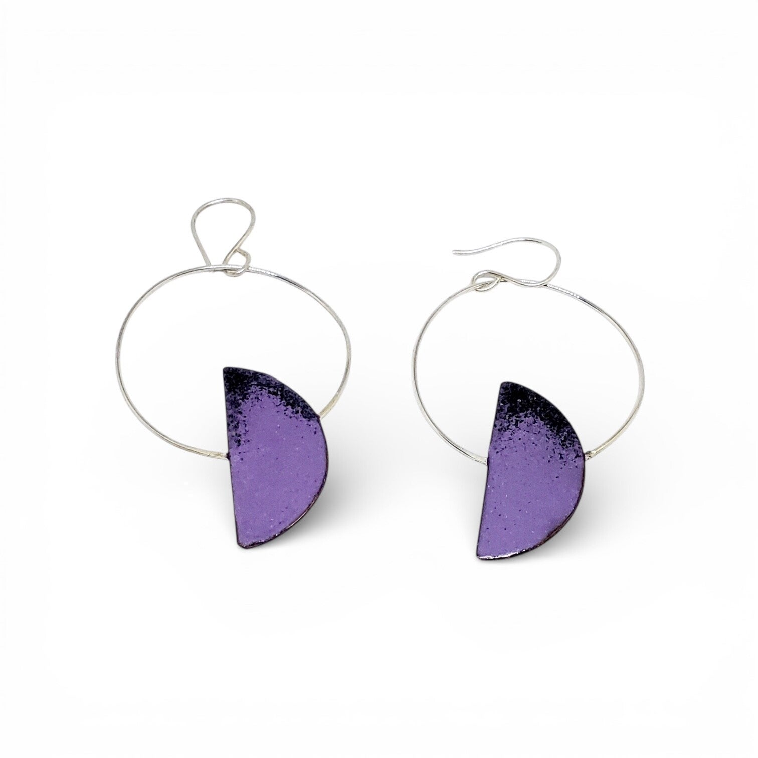 Lunar Lilac Hoops