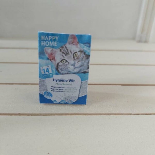 Zak kattenbak stenen