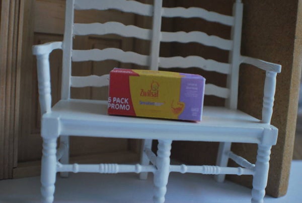 Moderne versie baby doos billendoekjes