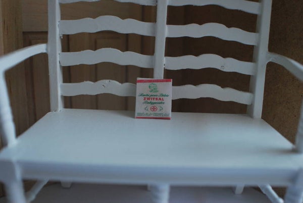 Oude versie baby poederzakje