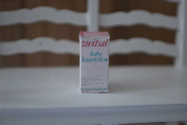 Oude versie baby haarlotion of babyolie