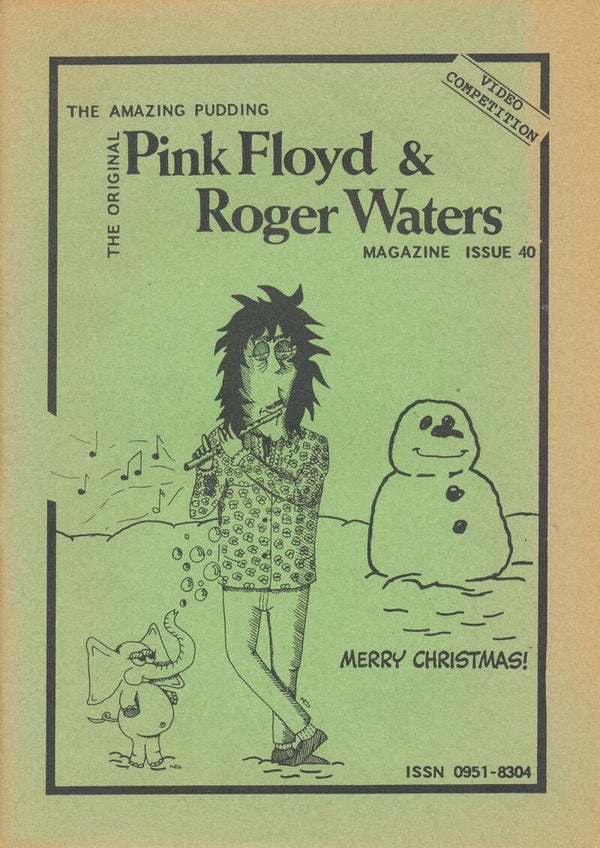 Pink Floyd - The Amazing Pudding 40, December 1989 [UK] - Magazine