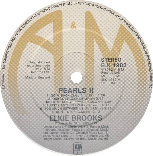Elkie Brooks - Pearls II [UK] - LP