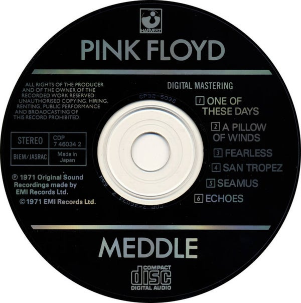 Pink Floyd - Meddle [Japan/Holland] - CD