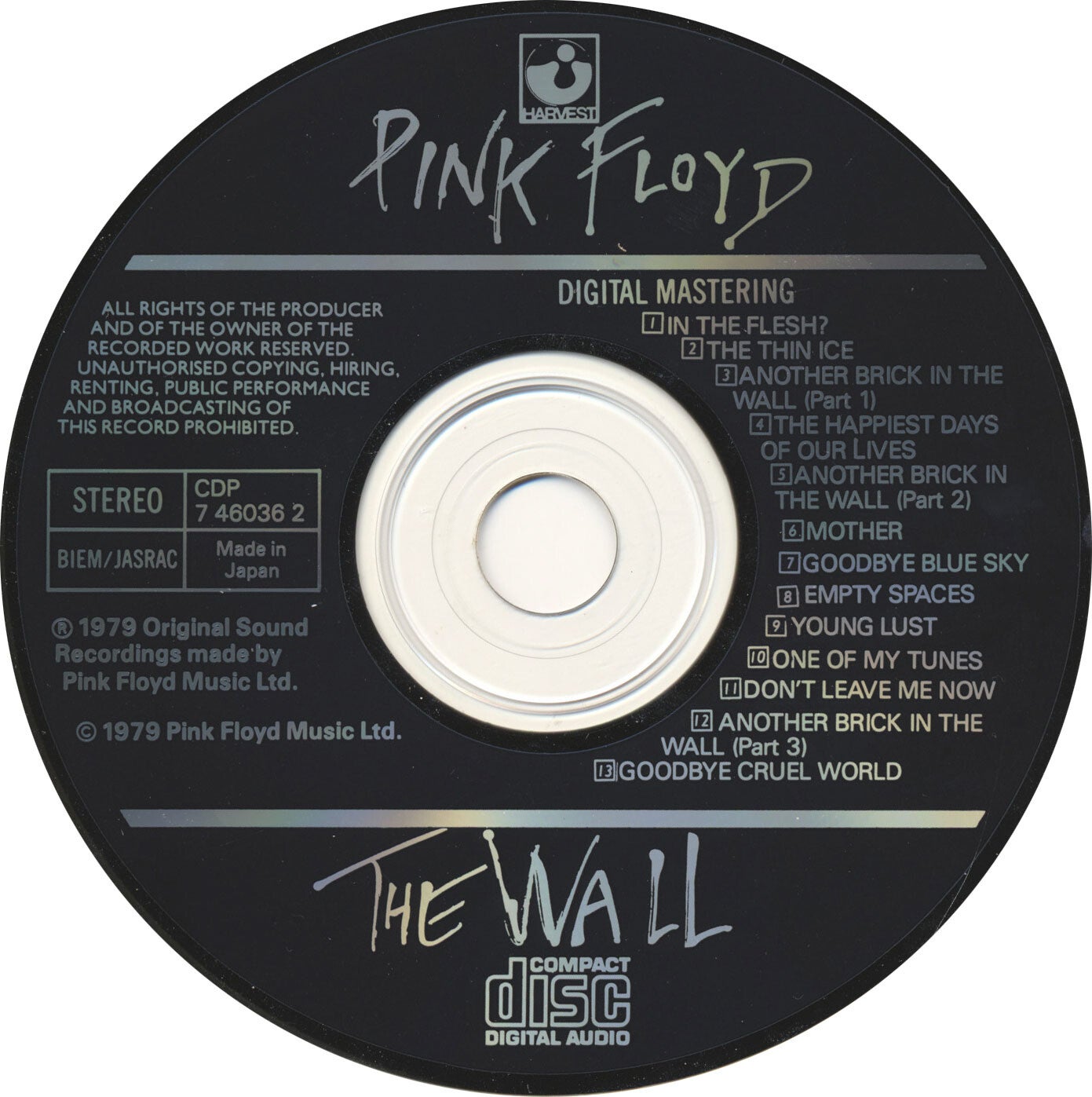 Pink Floyd - The Wall [Japan] - 2CD