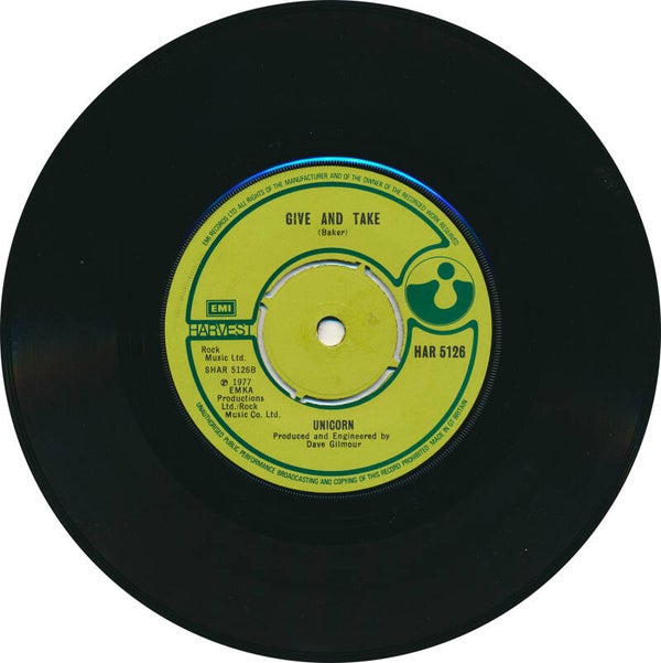 Unicorn - Slow Dancing [UK] - 7"