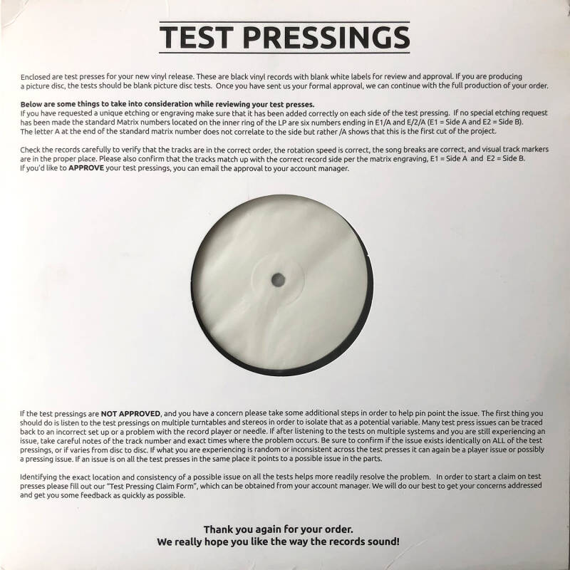 Pink Floyd - A Saucerful Of Secrets [Holland, mono, test pressing] - LP